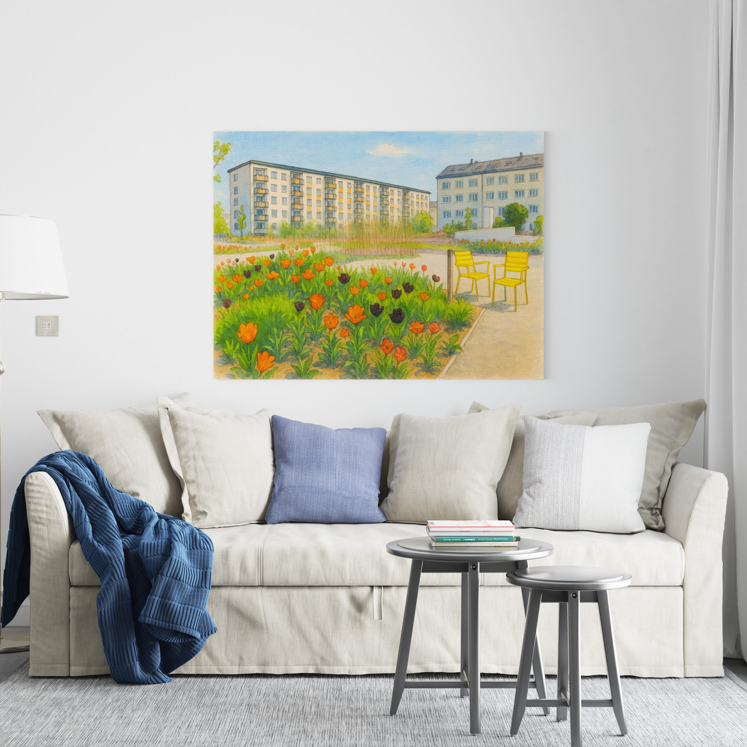 raxxa Canva: Premnitz tulips season aquarell havelland – Bild 2