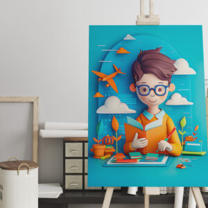raxxa Canva: Future Book Author Dream for Kids