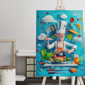raxxa Canva: Future Star Chef Dream for Kids