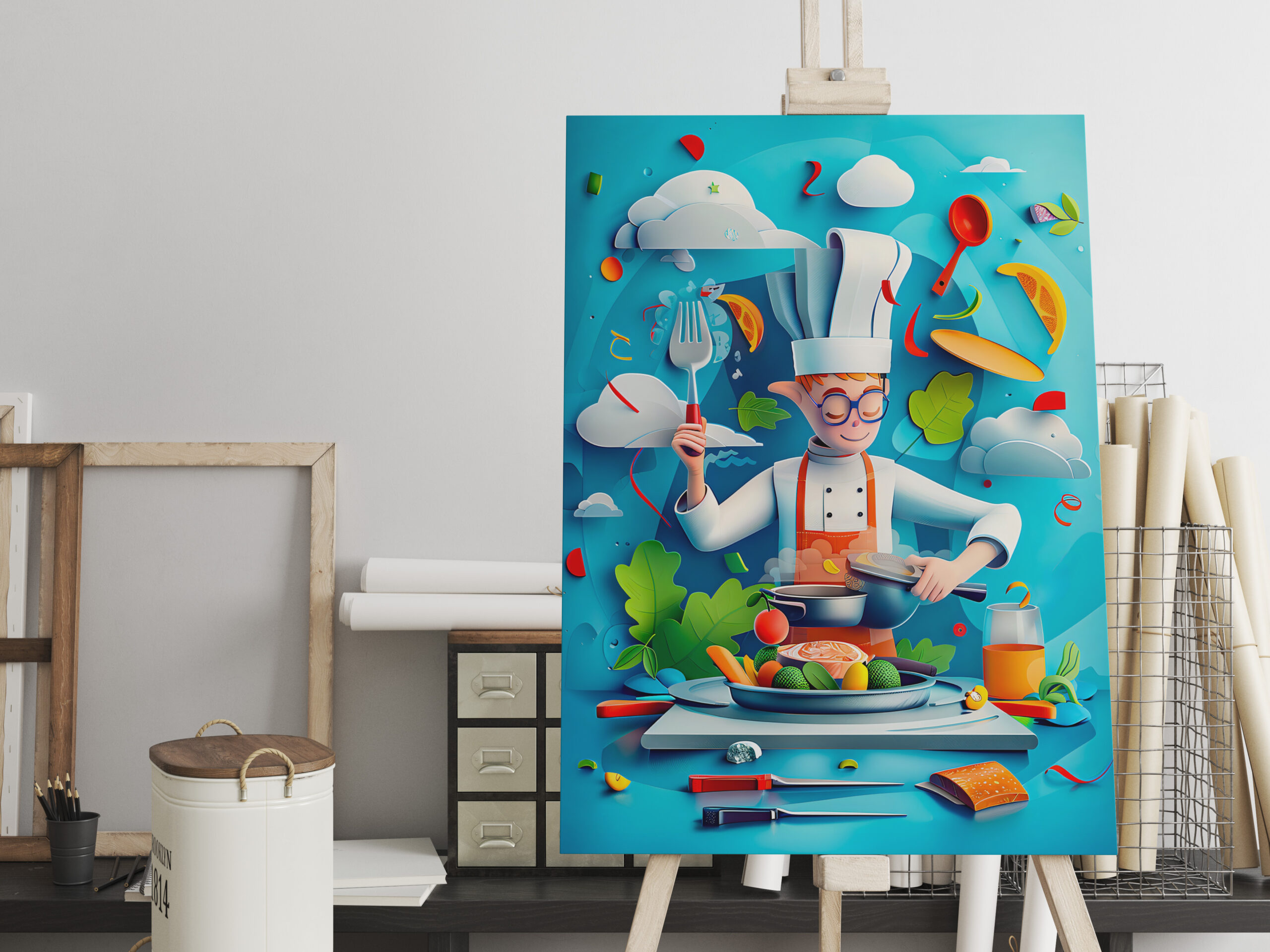 raxxa Canva: Future Star Chef Dream for Kids
