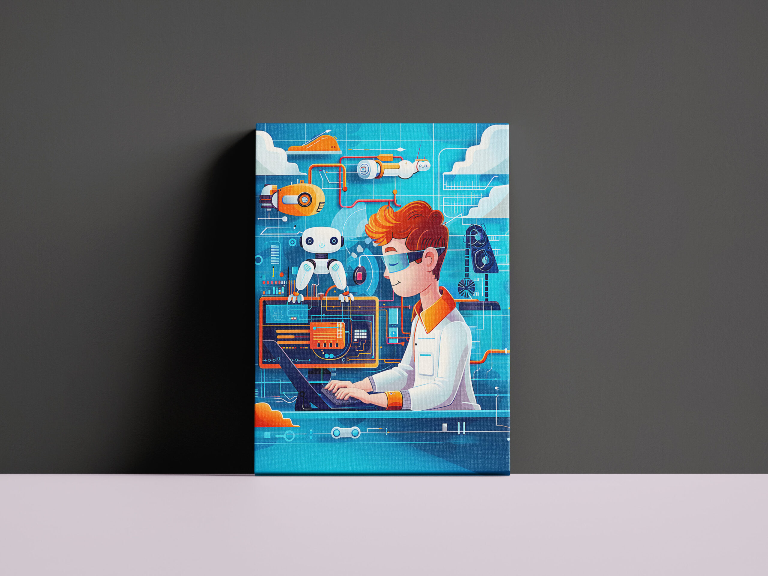 raxxa Canva: Future AI Robotics Dream for Kids