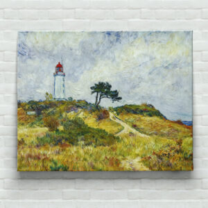 raxxa Canva: Impressionist Coastline on Hiddensee Island at Sunset