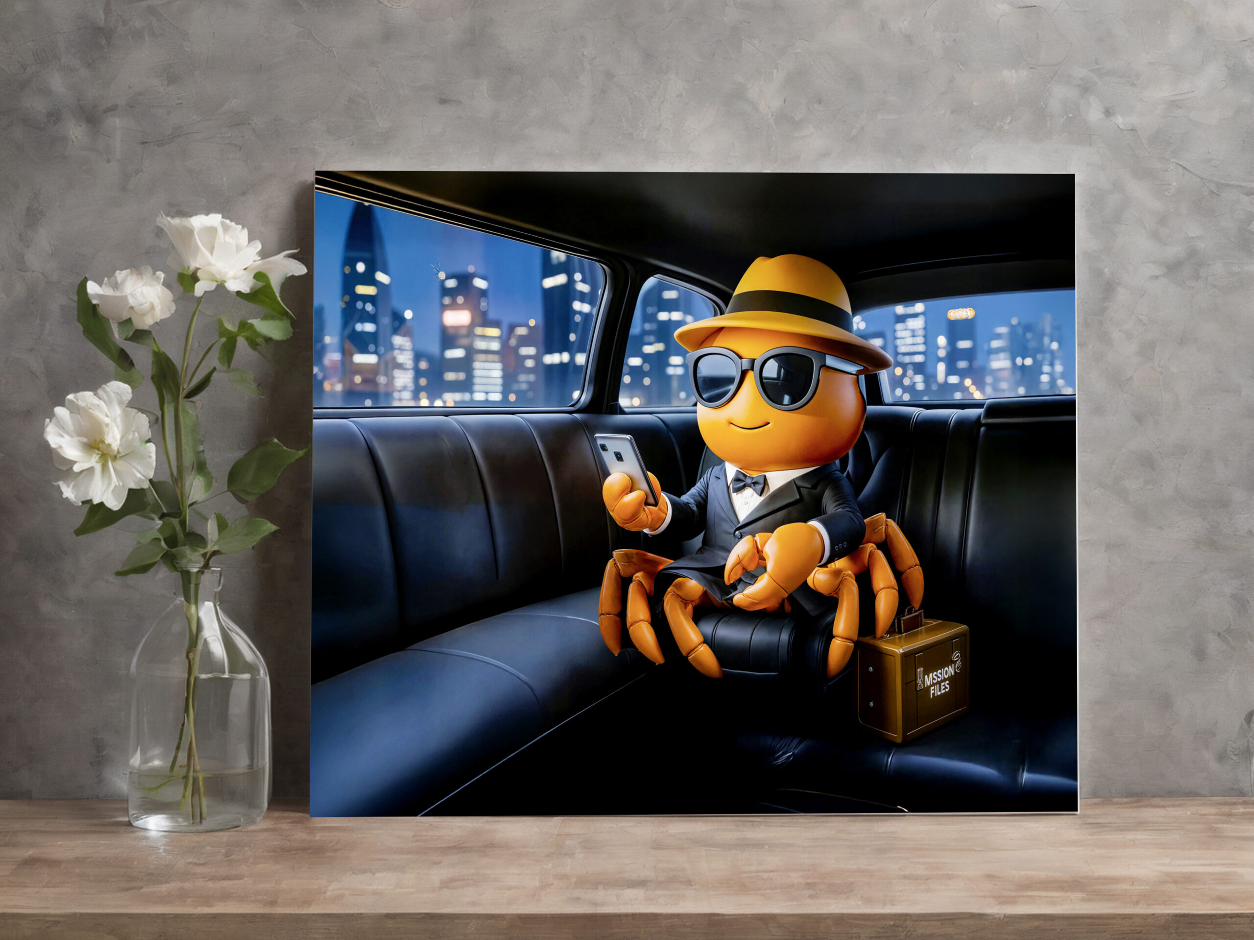 raxxa Canva: Spy Crab Riding In Stretch Limo Mission – Bild 2