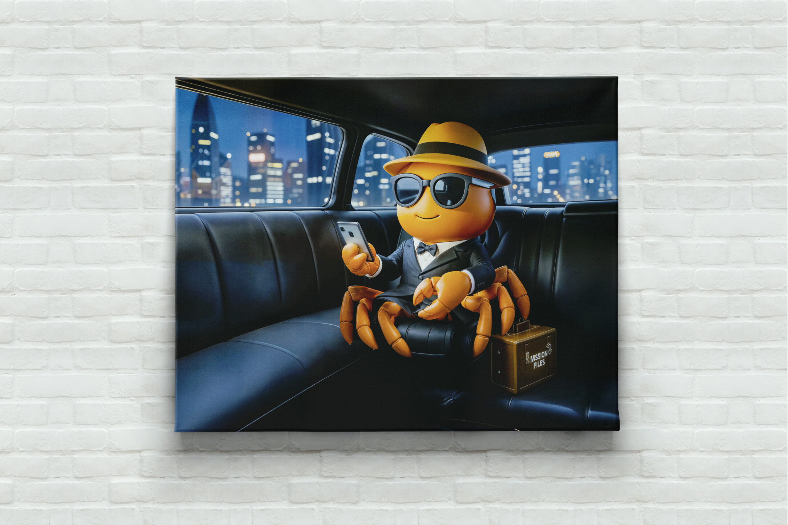 raxxa Canva: Spy Crab Riding In Stretch Limo Mission – Bild 3