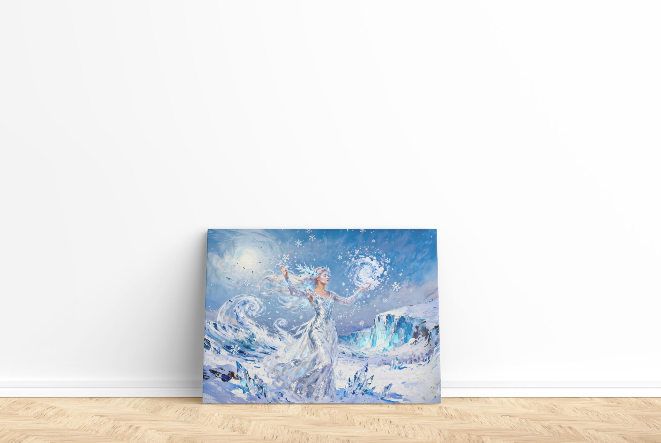 raxxa Canva: Chione Goddess of Snow and Ice – Image 2