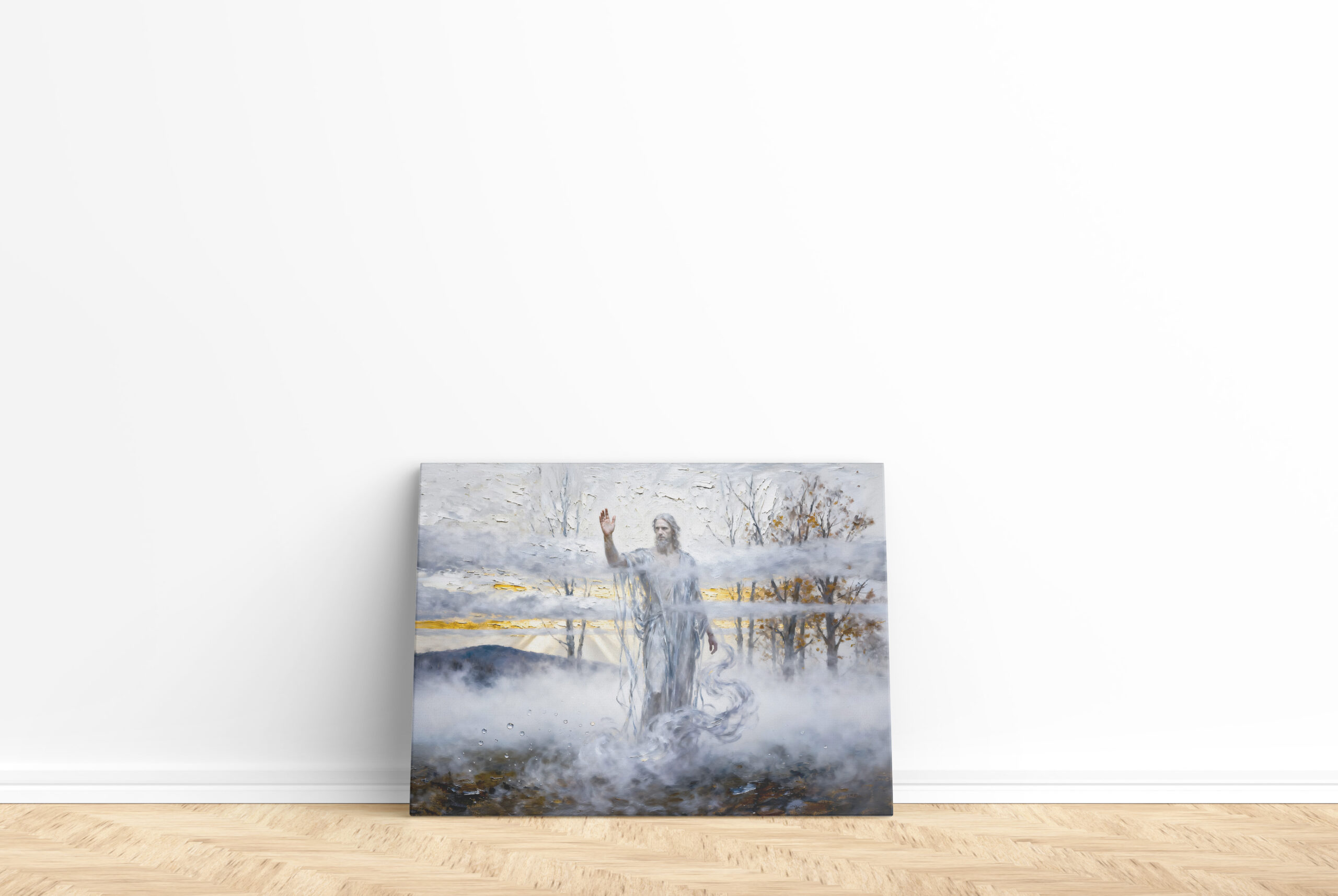 raxxa Canva: Kaikias God of the Northeast Wind and Mist from Greek Mythology – Image 2