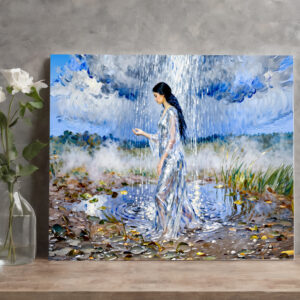 raxxa Canva: Nephele Goddess of Clouds and Rain from Greek Mythology