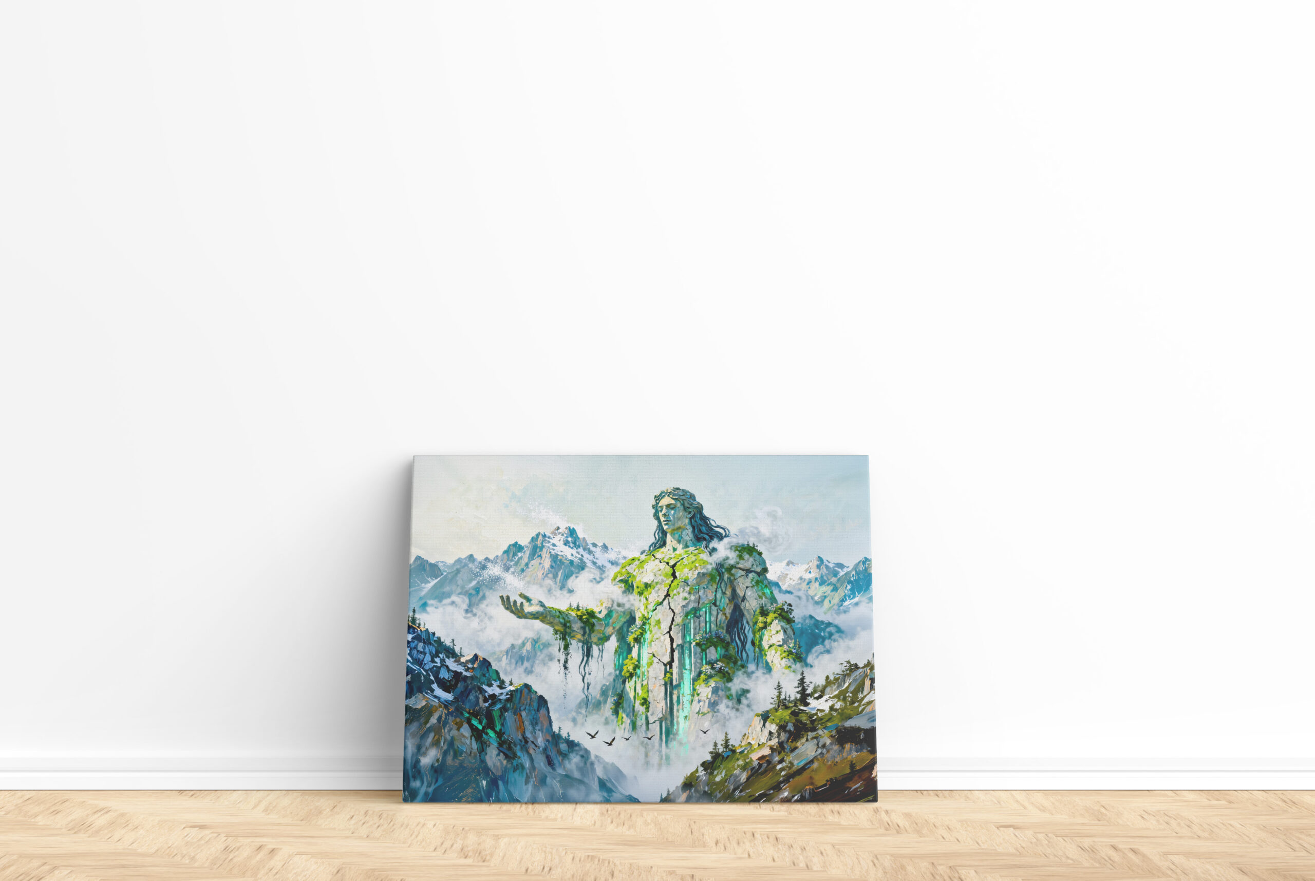 raxxa Canva: Ourea Primordial Spirits of the Mountains from Greek Mythology – Bild 2