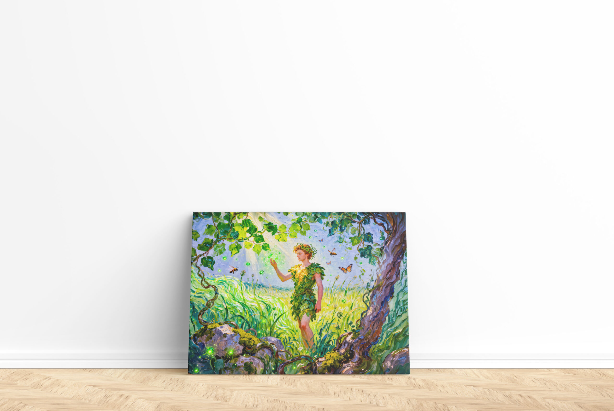 raxxa Canva: Aristaeus God of Agriculture and Nature from Greek Mythology – Bild 2