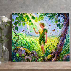 raxxa Canva: Aristaeus God of Agriculture and Nature from Greek Mythology