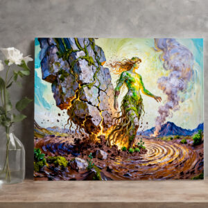 raxxa Canva: Gaia Goddess of Earth from Greek Mythology