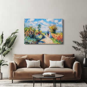 raxxa Canva: Impressionist Garden Art Mug Summer Flower Path