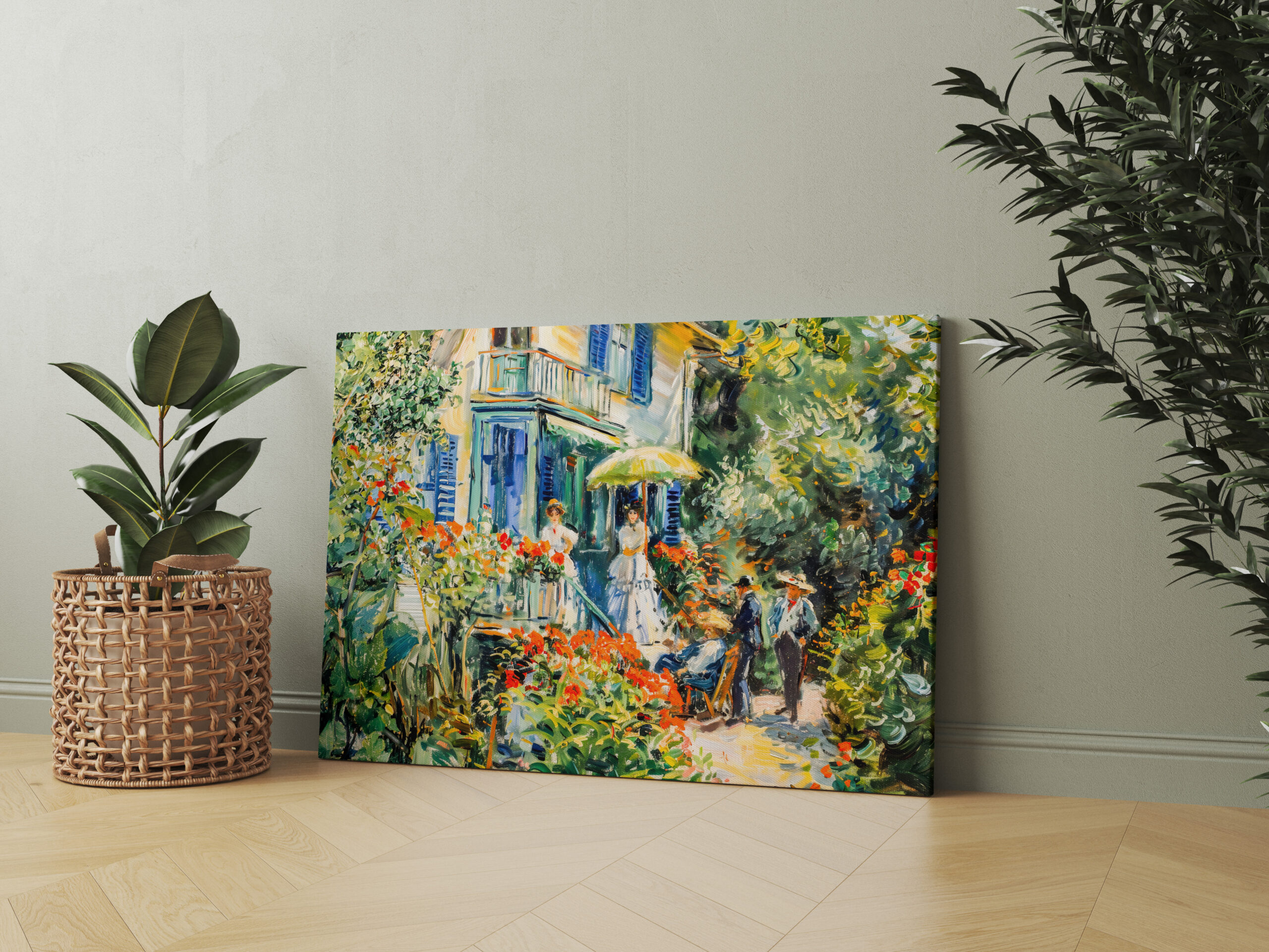 raxxa Canva: Impressionist Garden Art Mug Country House Gathering – Image 2