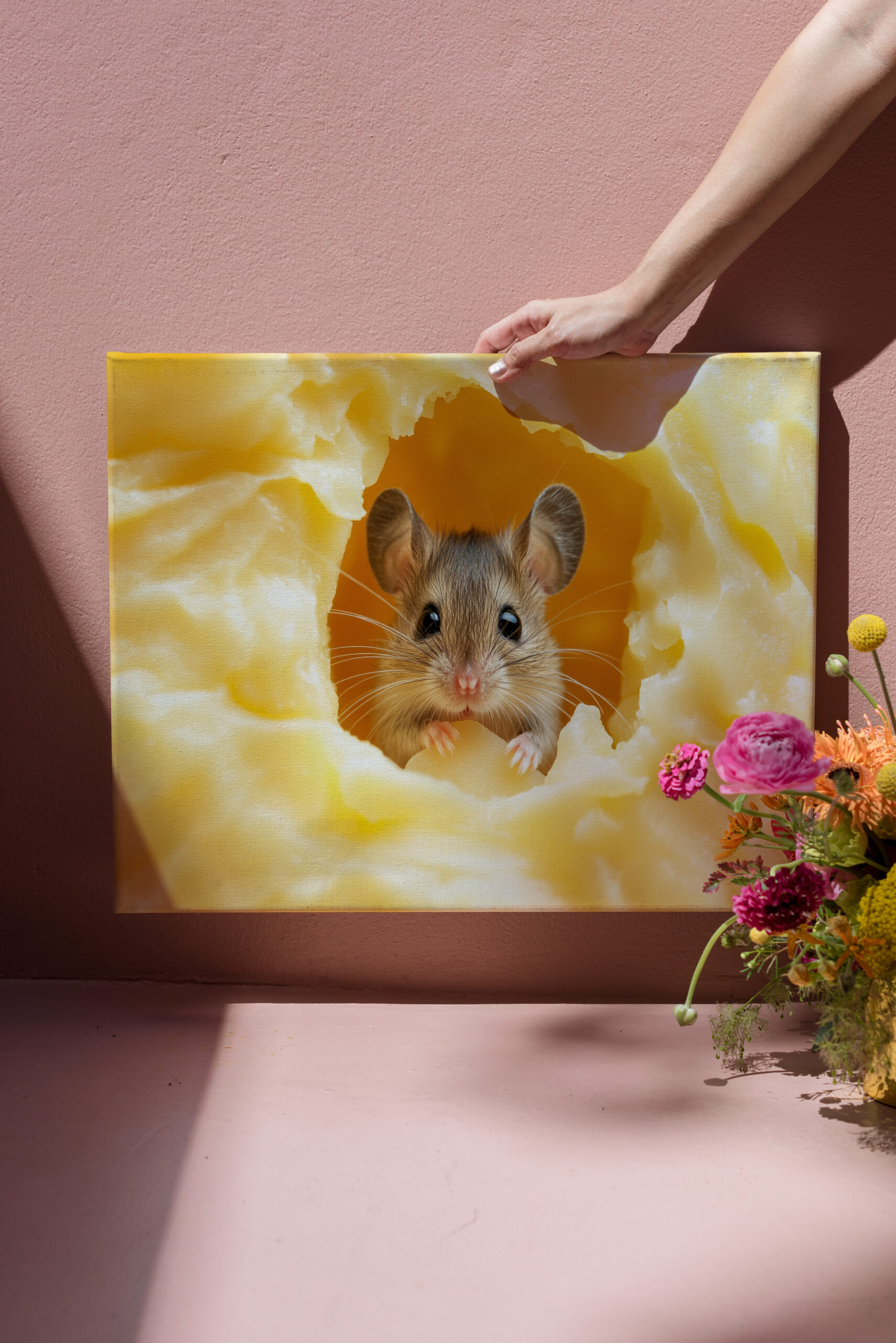 raxxa Canva: Traumhaus - Maus im Haus aus Käse – Bild 3
