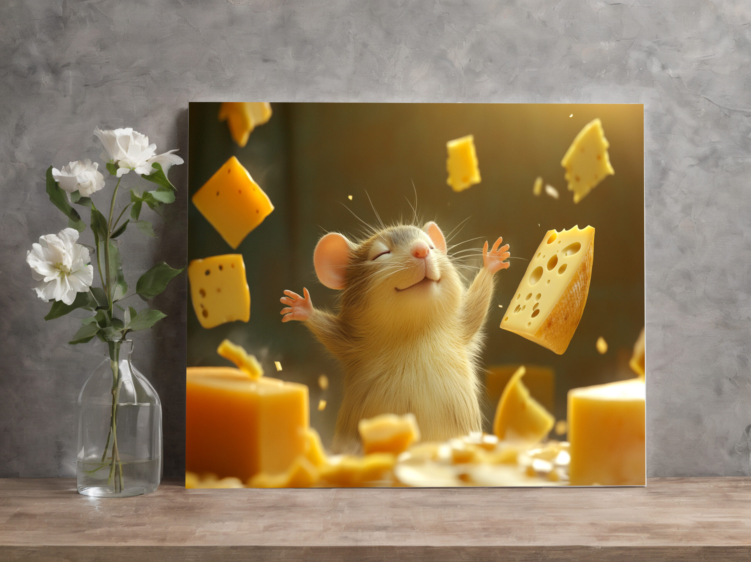 raxxa Canva: Magischer Käse - Maus mit übersinnlichen Kräften – Bild 2
