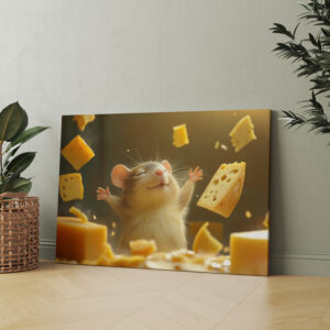 raxxa Canva: Magischer Käse - Maus mit übersinnlichen Kräften