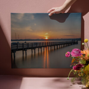 raxxa Canva: Sonnenaufgang am Ammersee
