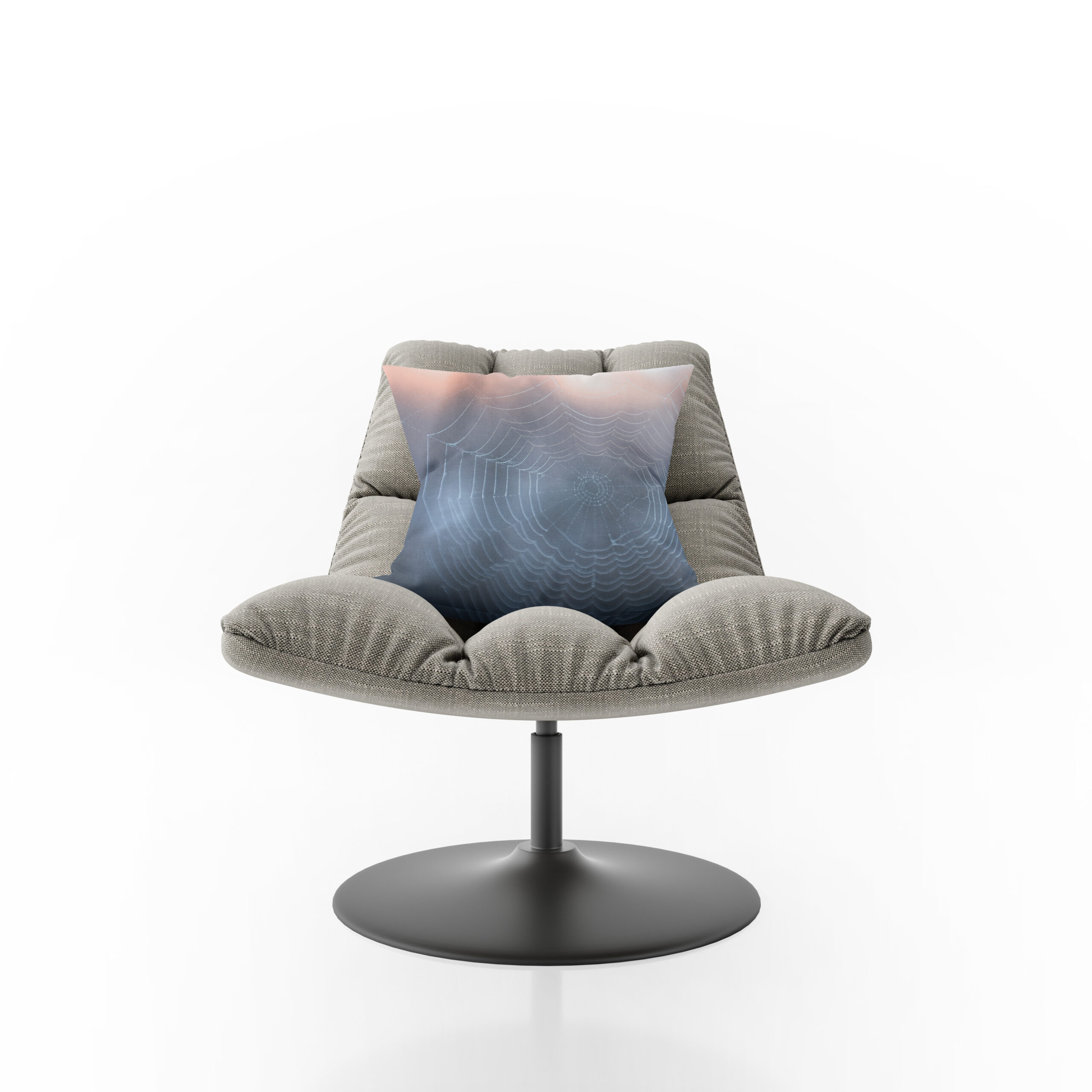 Kissen: Spinnennetz – Bild 2