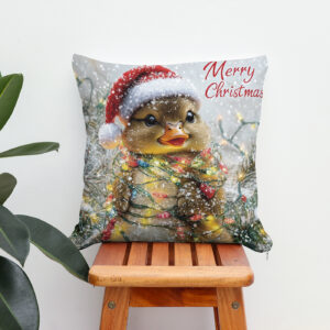Kissen: Christmas Duck