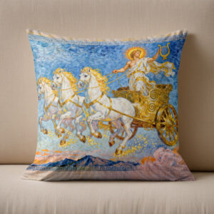 Kissen: Apollo in Sun Chariot Holding a Golden Harp