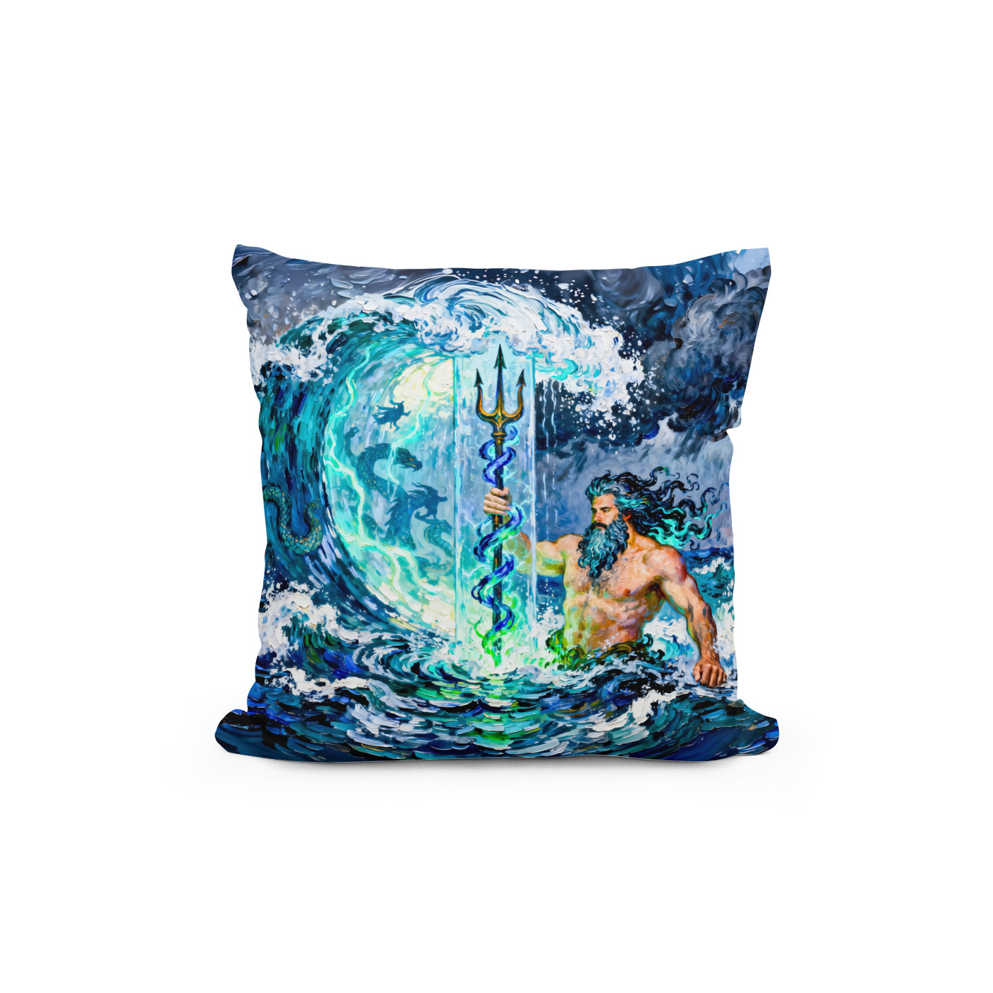 Kissen: Poseidon God of the Sea - immagine 2