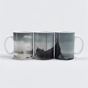 raxxa Premium-Tasse: Vikings ships