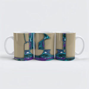 raxxa Premium-Tasse: Rivers in space
