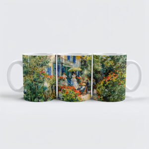 raxxa Premium-Tasse: Impressionist Garden Art Mug Country House Gathering