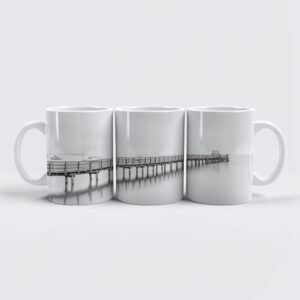 raxxa Premium-Tasse: Dampfersteg Schondorf Ammersee Fineart Edition