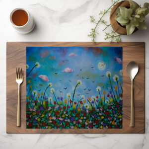 raxxa Premium-Tischset: Field Flowers