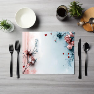 raxxa Premium-Tischset: Romantische Herzen