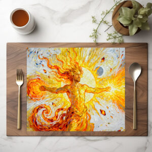 raxxa Premium-Tischset: Helios God of the Sun from Greek Mythology