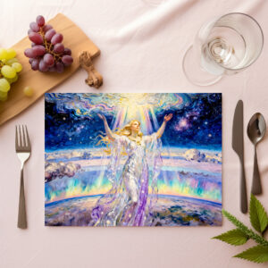 raxxa Premium-Tischset: Eos Goddess of the Dawn and Heavenly Light from Greek Mythology