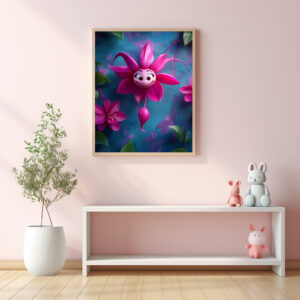 Poster: Fuchsie