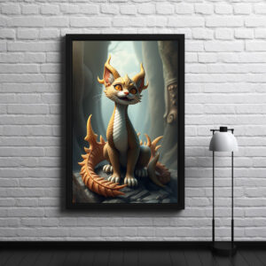 Poster: Alduin the Dragon Cat