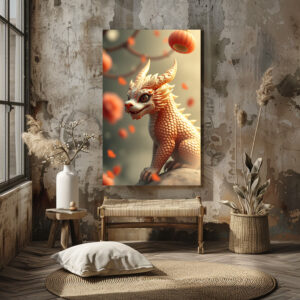 Poster: Abraxas the Cragon Cat