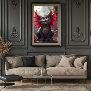 Poster: Ananta Boga the Dragon Cat