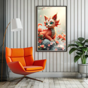 Poster: Tiamat the Dragon Cat