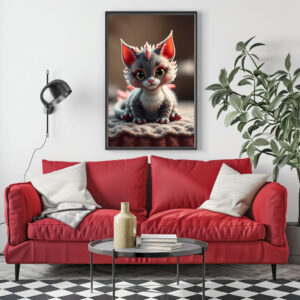 Poster: Stoorworm the Dragon Cat