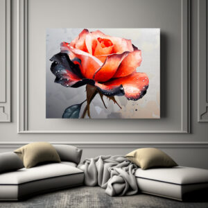 Poster: Schönheit der Rose