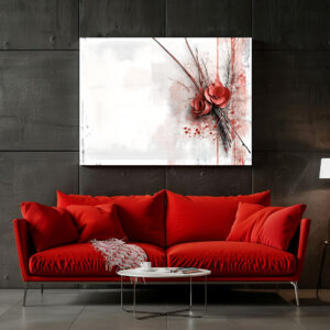 Poster: Moderne Rosen
