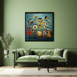 Poster: Whimsical Band 8