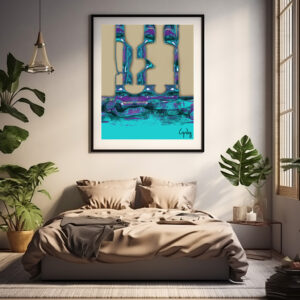 Poster: Rivers in space