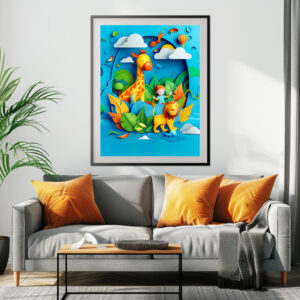 Poster: Future Wildlife Explorer Dream for Kids