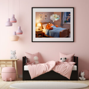 Poster: Sleeping Crab Dreaming Of Wealth And Treasure