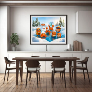 Poster: Spy Crab Winter Team On Arctic Mission