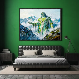 Poster: Ourea Primordial Spirits of the Mountains from Greek Mythology