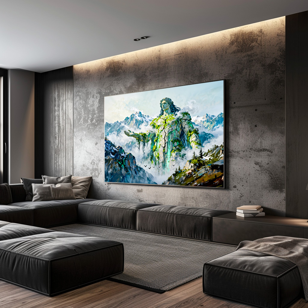 Poster: Ourea Primordial Spirits of the Mountains from Greek Mythology - immagine 3
