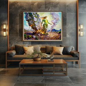 Poster: Gaia Goddess of Earth from Greek Mythology