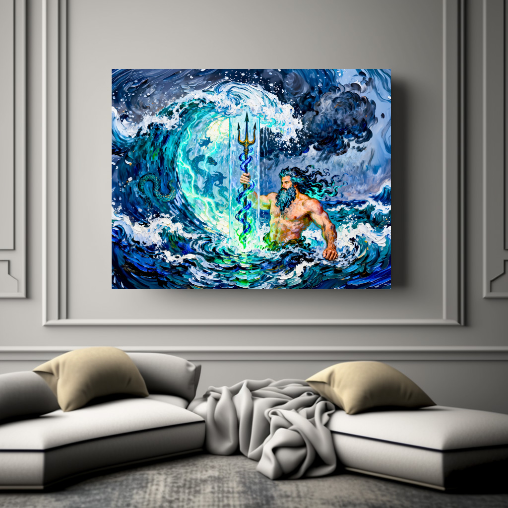 Poster: Poseidon God of the Sea
